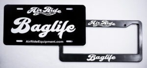 Baglife license plate & frame combo packs