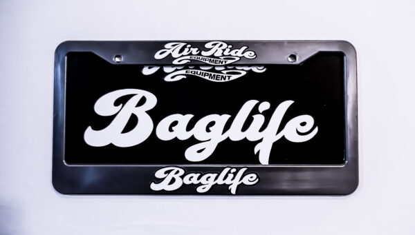 Baglife license plate & frame combo pack