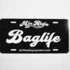 Baglife license plate